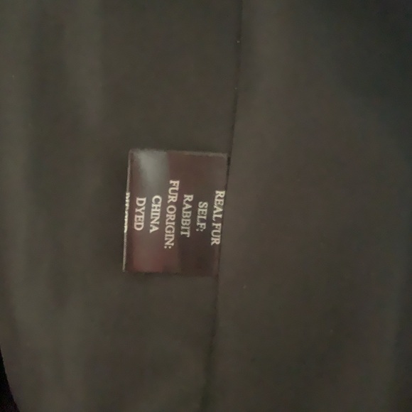 Natural Rabbit Fur Coat - Picture 3 of 3